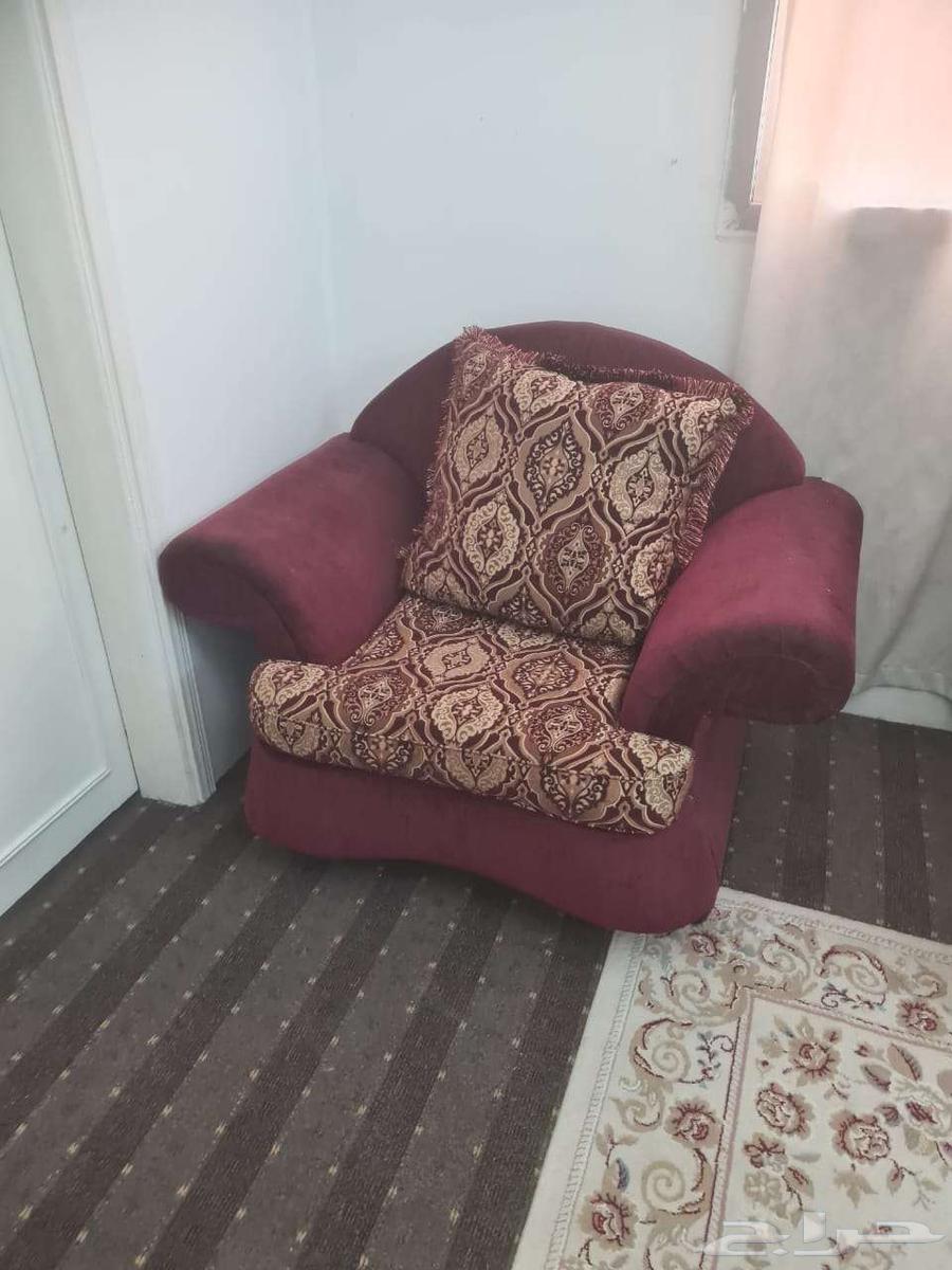 للبيع سرير نفر ونص مع المرتبه مقاس 200X120 ومجلس 11 شخص64496516340609113