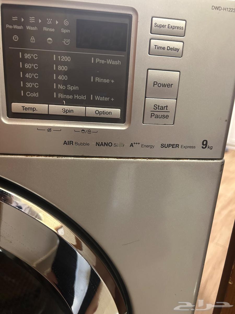 غسالة دايو 9 كيلو اوتوماتيك64493178086657111