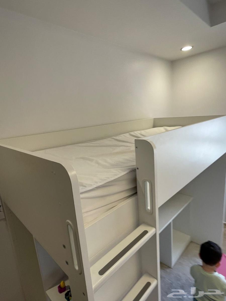من ايكيا 2 سرير علوي مع مكتب   1 سرير أطفال64494604926721113