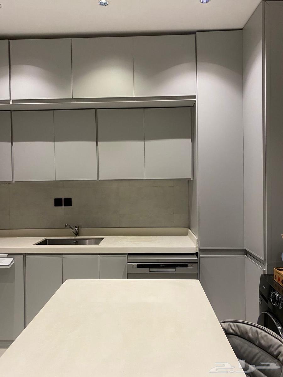 مطبخ نظيف جدا (المنيوم صاج) 4 4 ارتفاع للسقف64495009293571113