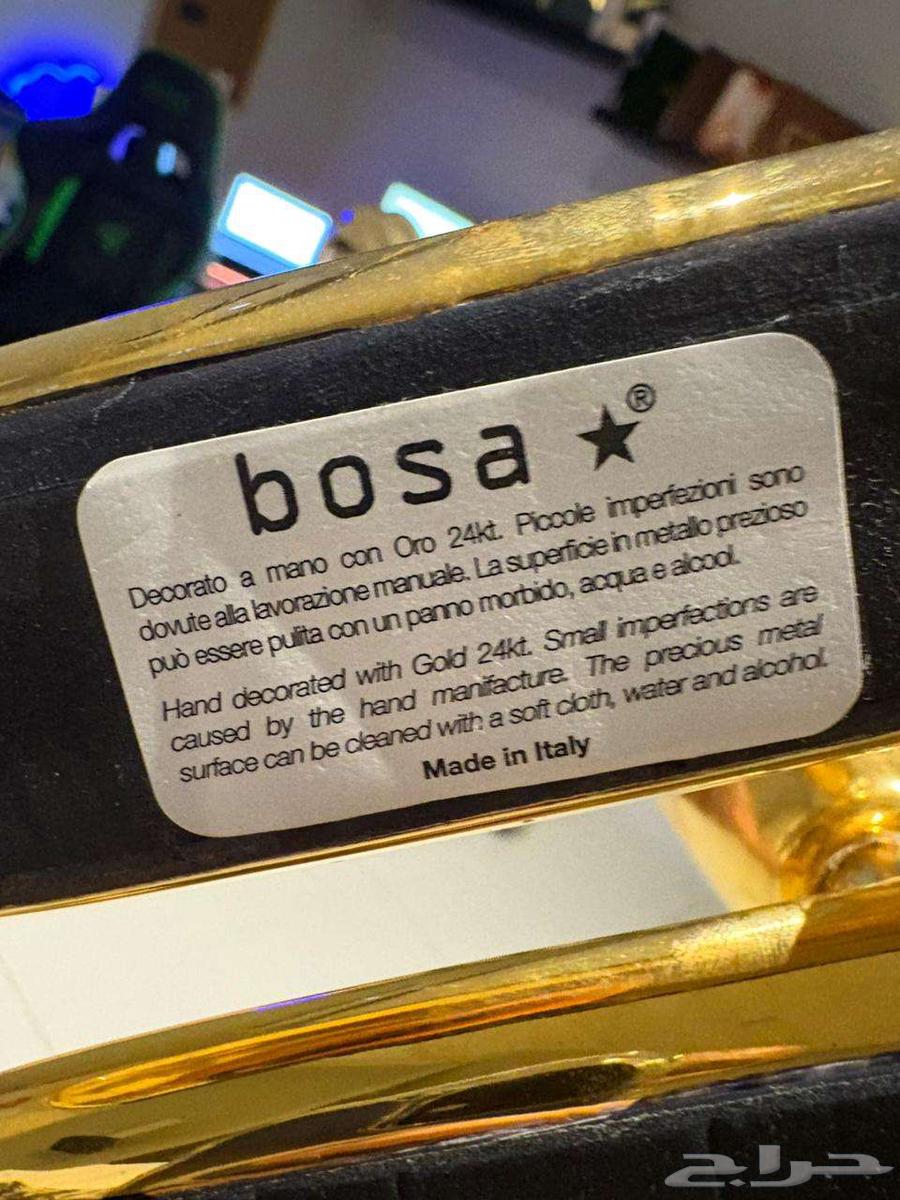 تحفة فنية مطلية يدويا بالذهب أصلية   تمثال Hopebird من BOSA64487387941763113