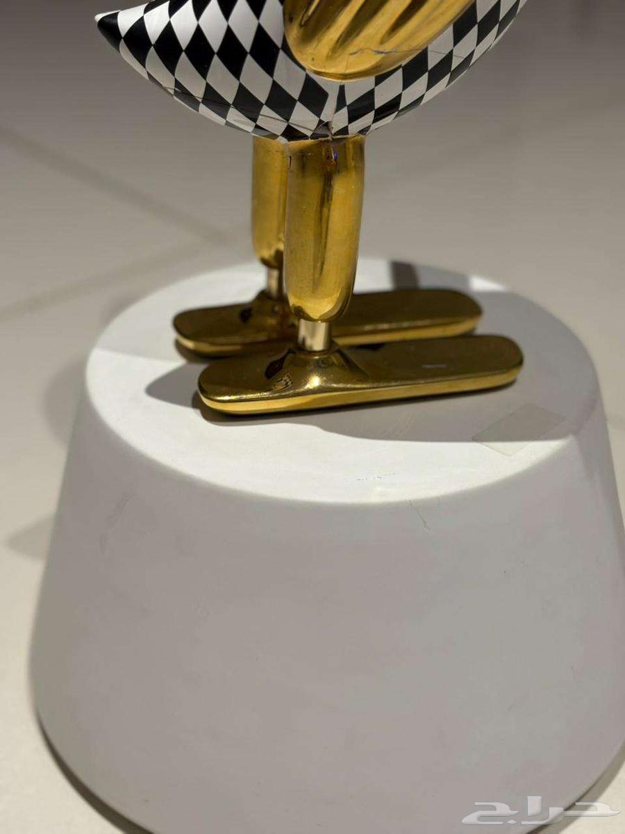 تحفة فنية مطلية يدويا بالذهب أصلية   تمثال Hopebird من BOSA64487387941763112