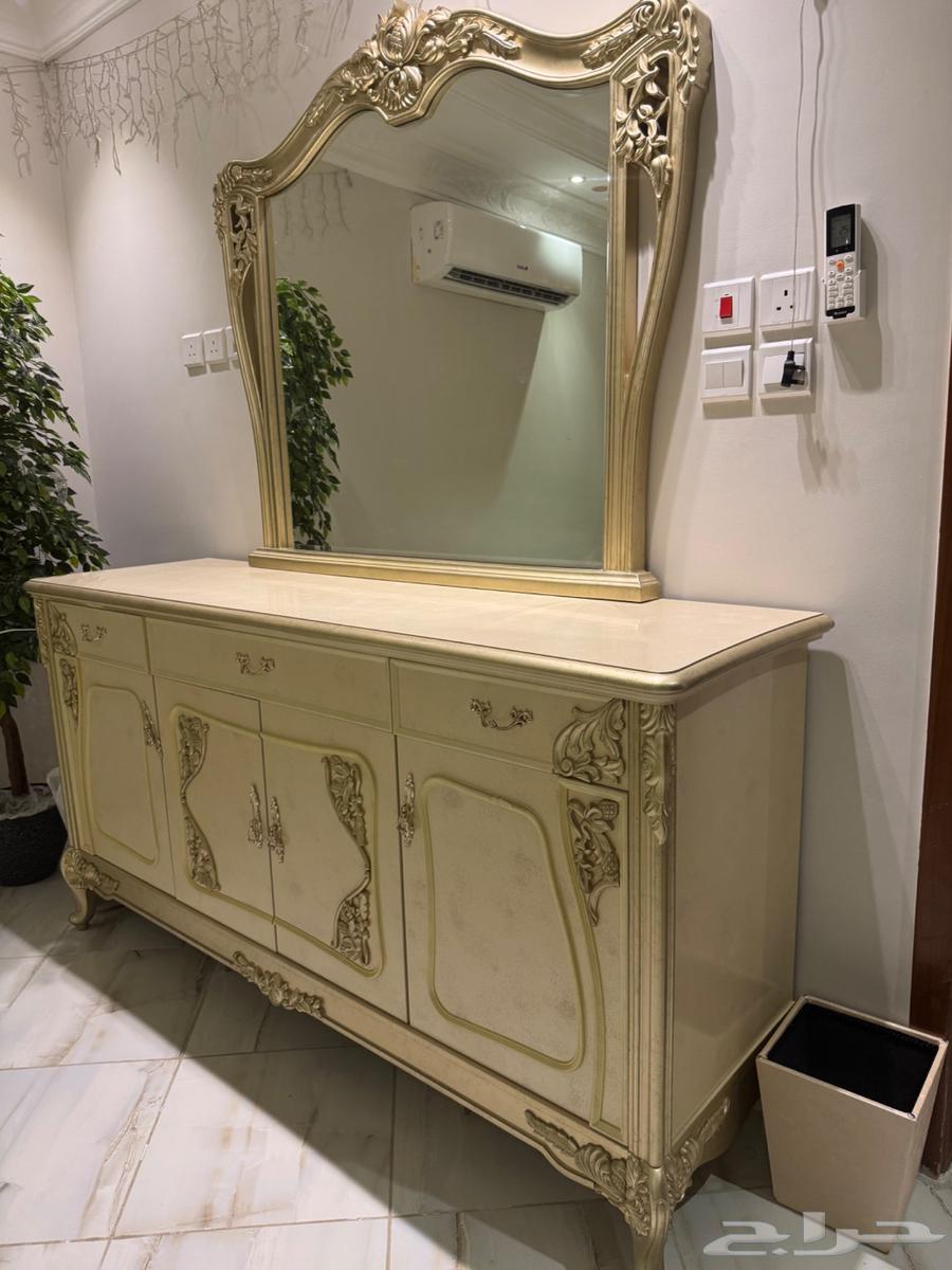 طقم طاولة طعام 8 كراسي من مفروشات المطلق64495597251715112