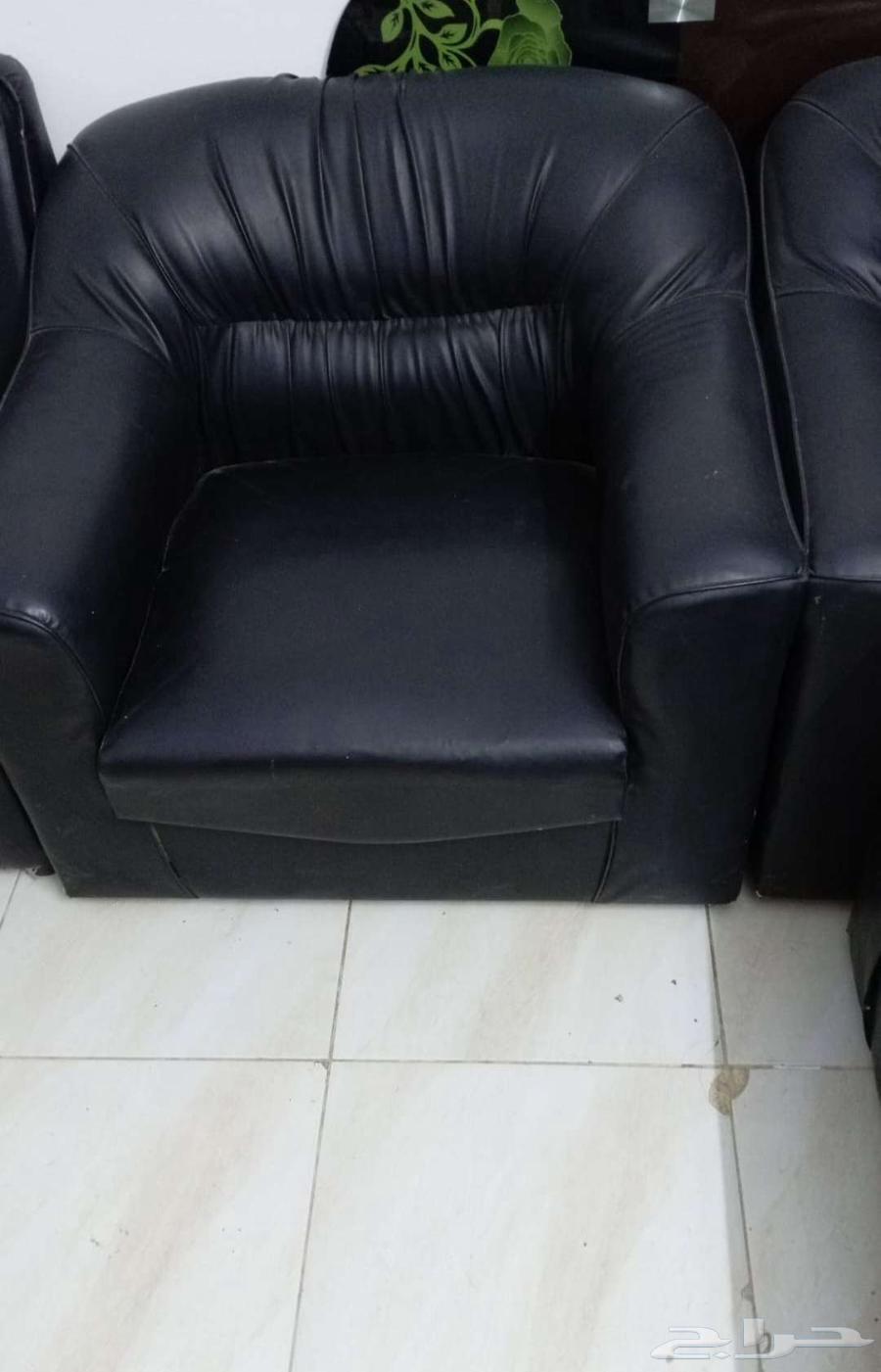 كنب جلد مكتبي64492393578754114