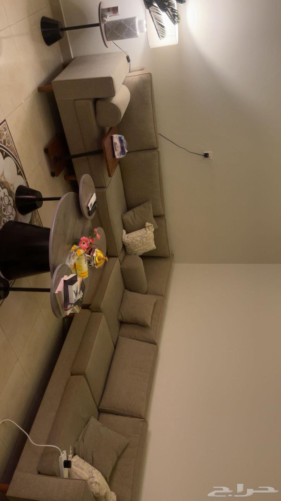 New corner sofa and tables64488602195715111