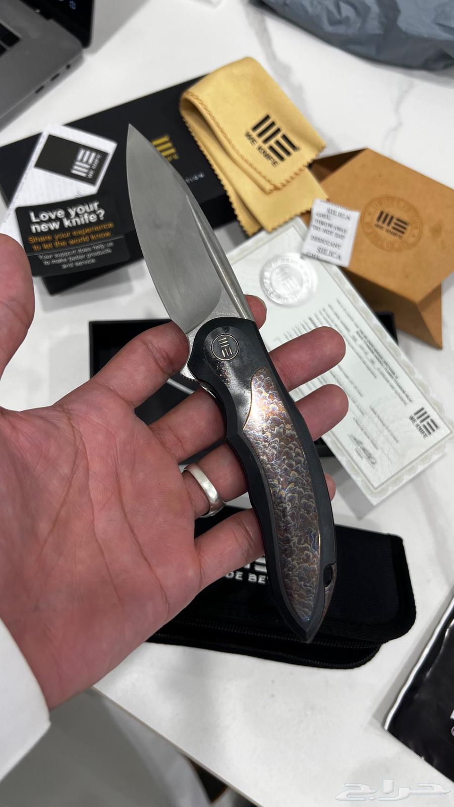 للبيع سكين WE Knife Makani إصدار محدود64492568498177113