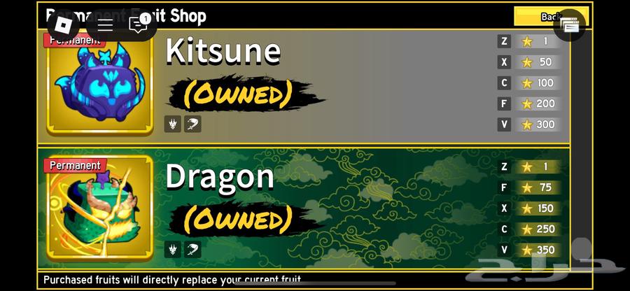 Blocks Fruit Account with 9 Perms at a Cheap and Symbolic Price64488229350785110