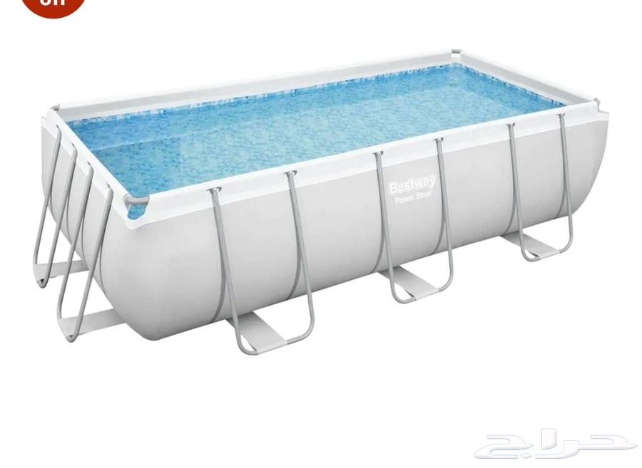 Complete swimming pool for sale with many items64489669407105111