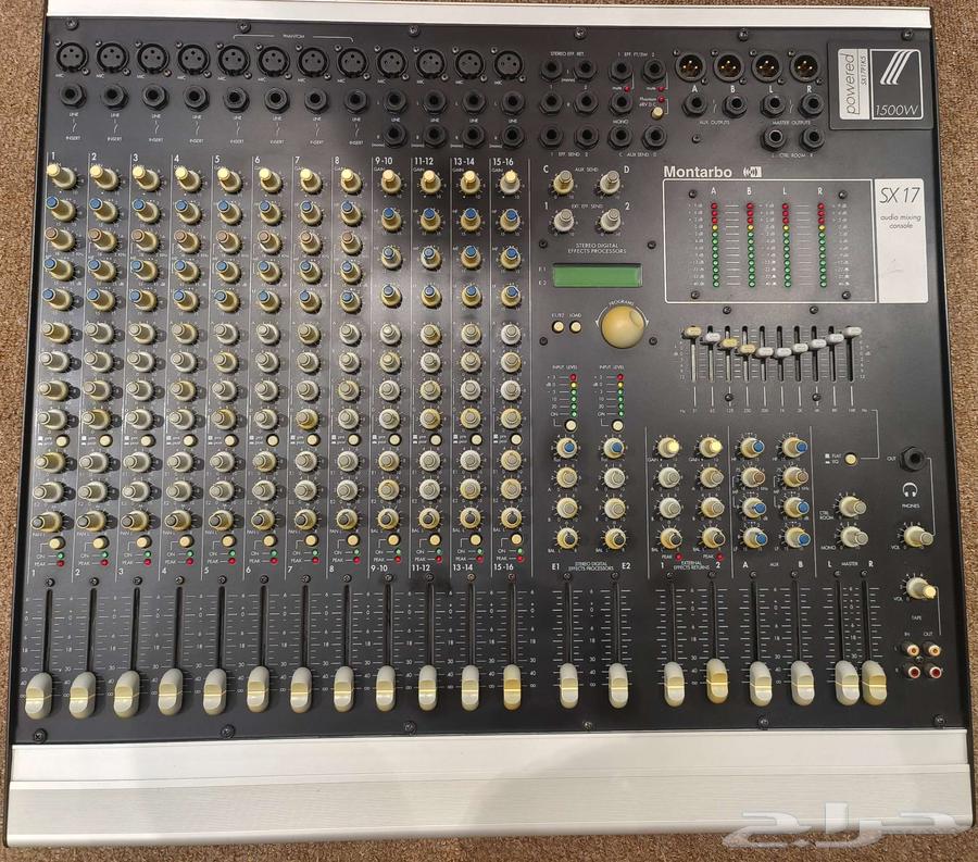 ميكسر مونتاربو SX17 جديد مخزن للبيع64492175477121110