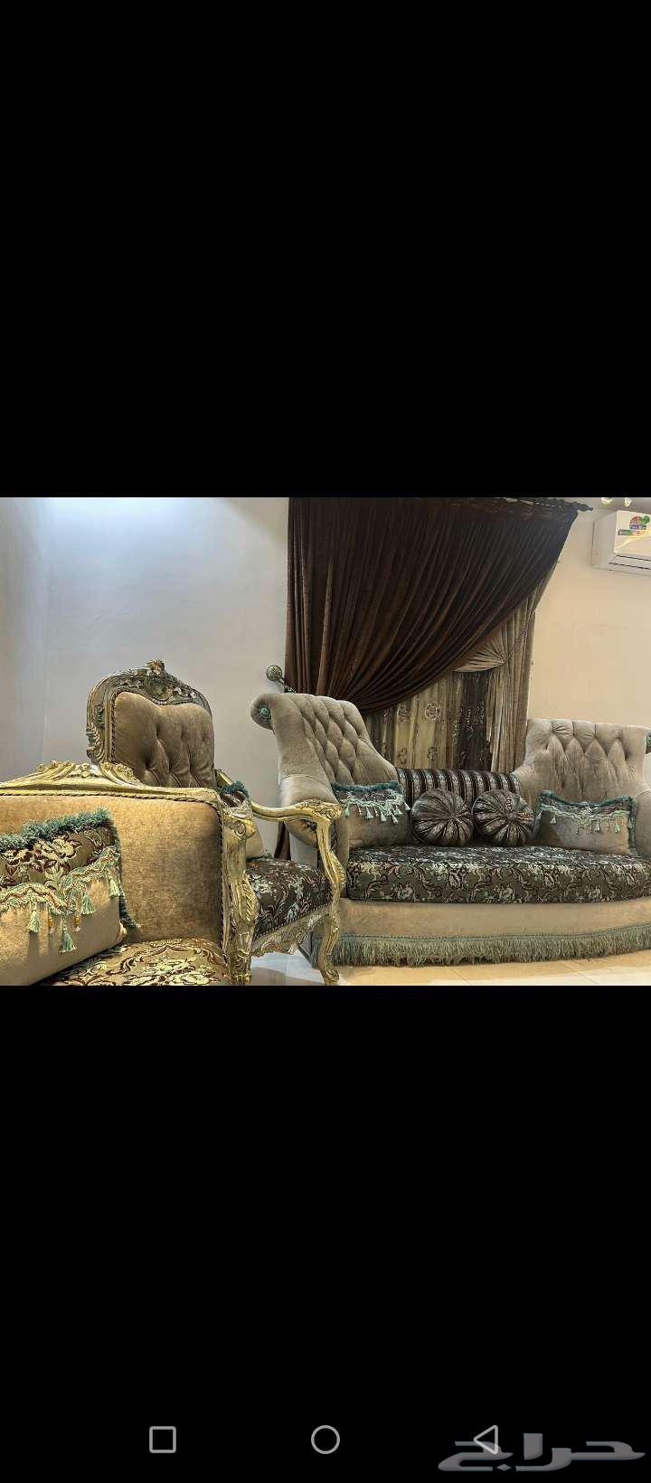 Sofa for sale with curtains, enough for 15 people, the sofa is very clean and new64502803728897112