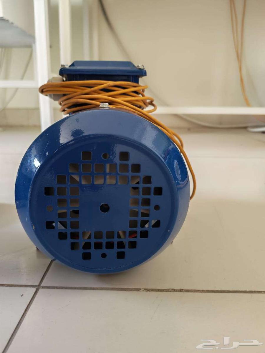 محرك كهربائي 1.5 حصان  3400 دورة بحاله اكثر من ممتازة64499256154883113