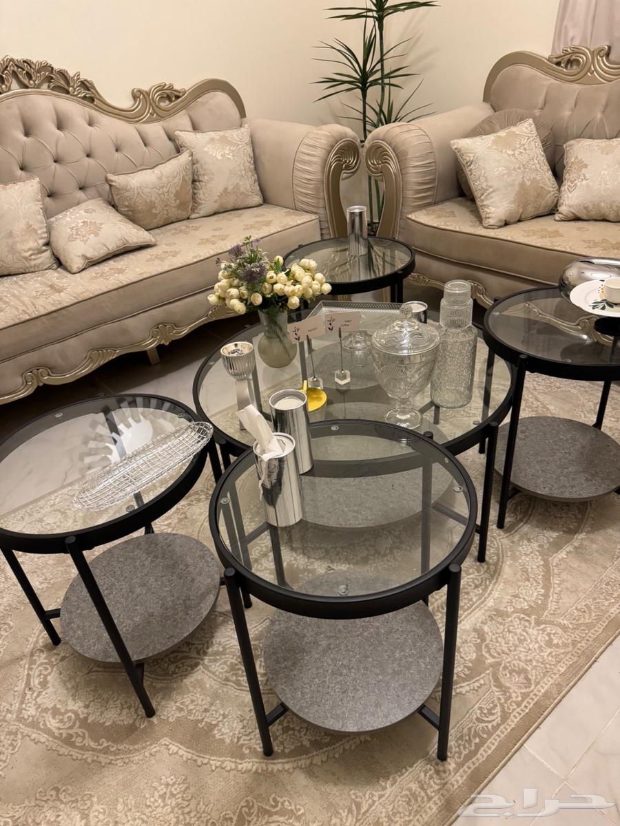 طاولة جديده 5 قطع للبيع64500491339523112