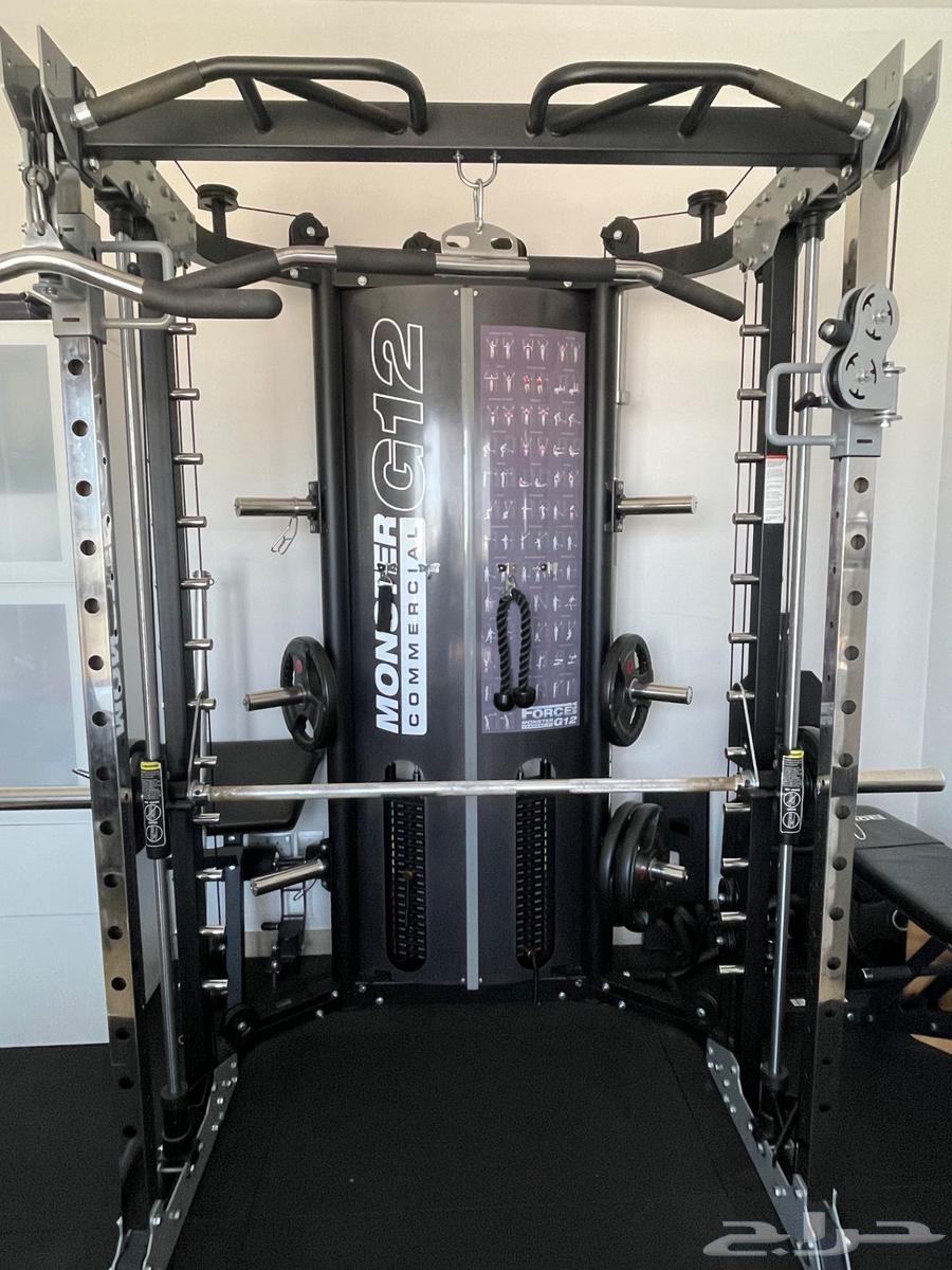 هوم جيم منزلي متكامل بحالة ممتازة  فرصة لا تعوض  Monster G1264476852748931111