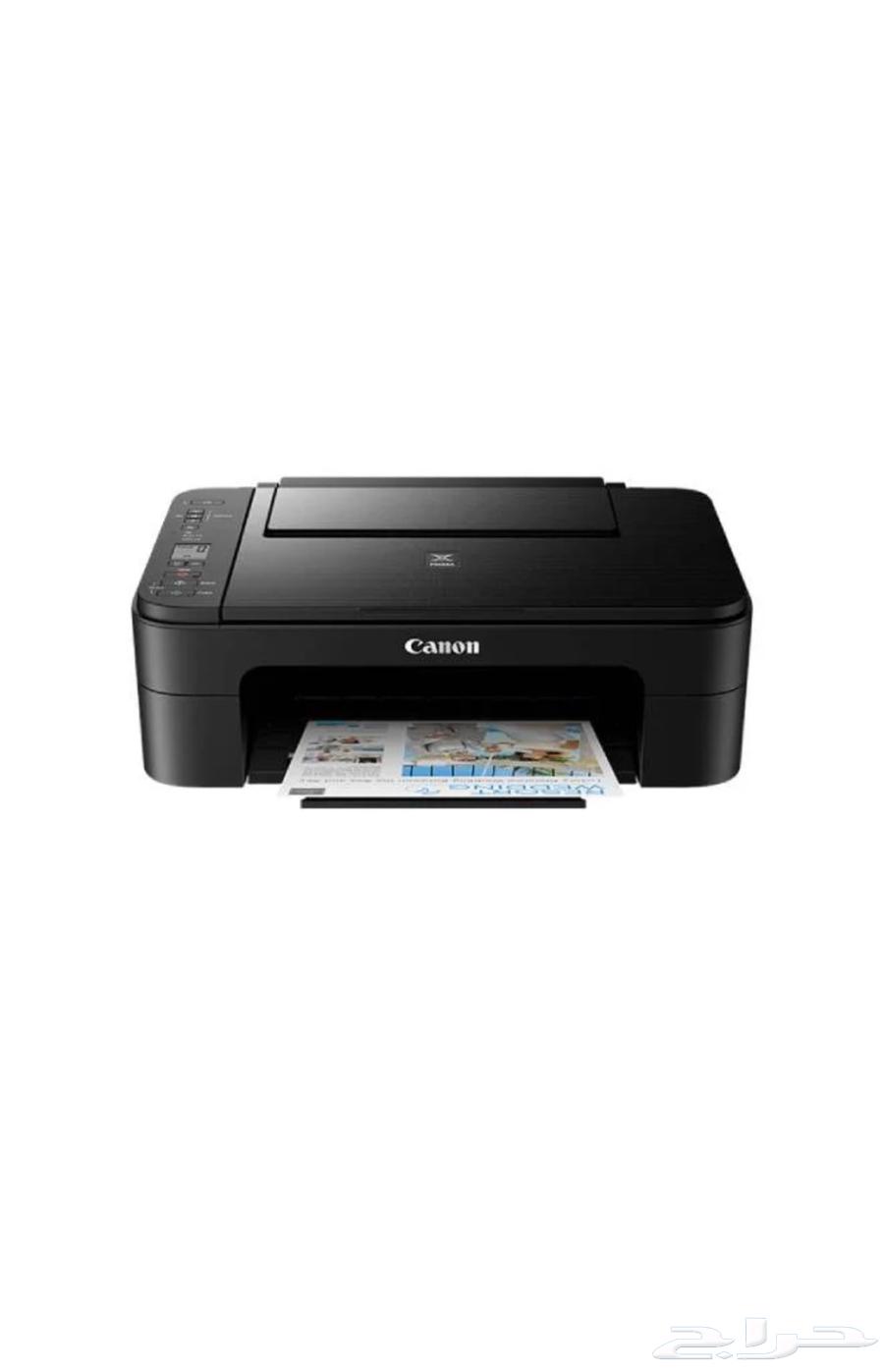 طابعة نفث الحبر PIXMA TS3340 3 في 1 MKII باللون الأسود أسود64495816931713111