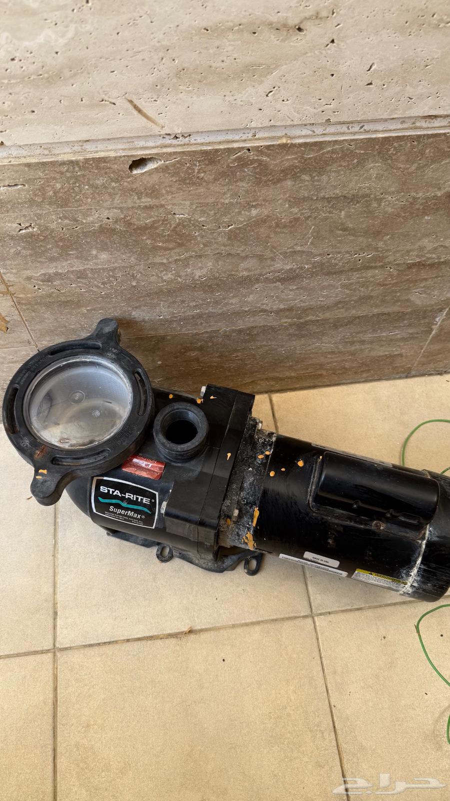 Swimming pool filter and new unused pump64499076342658113