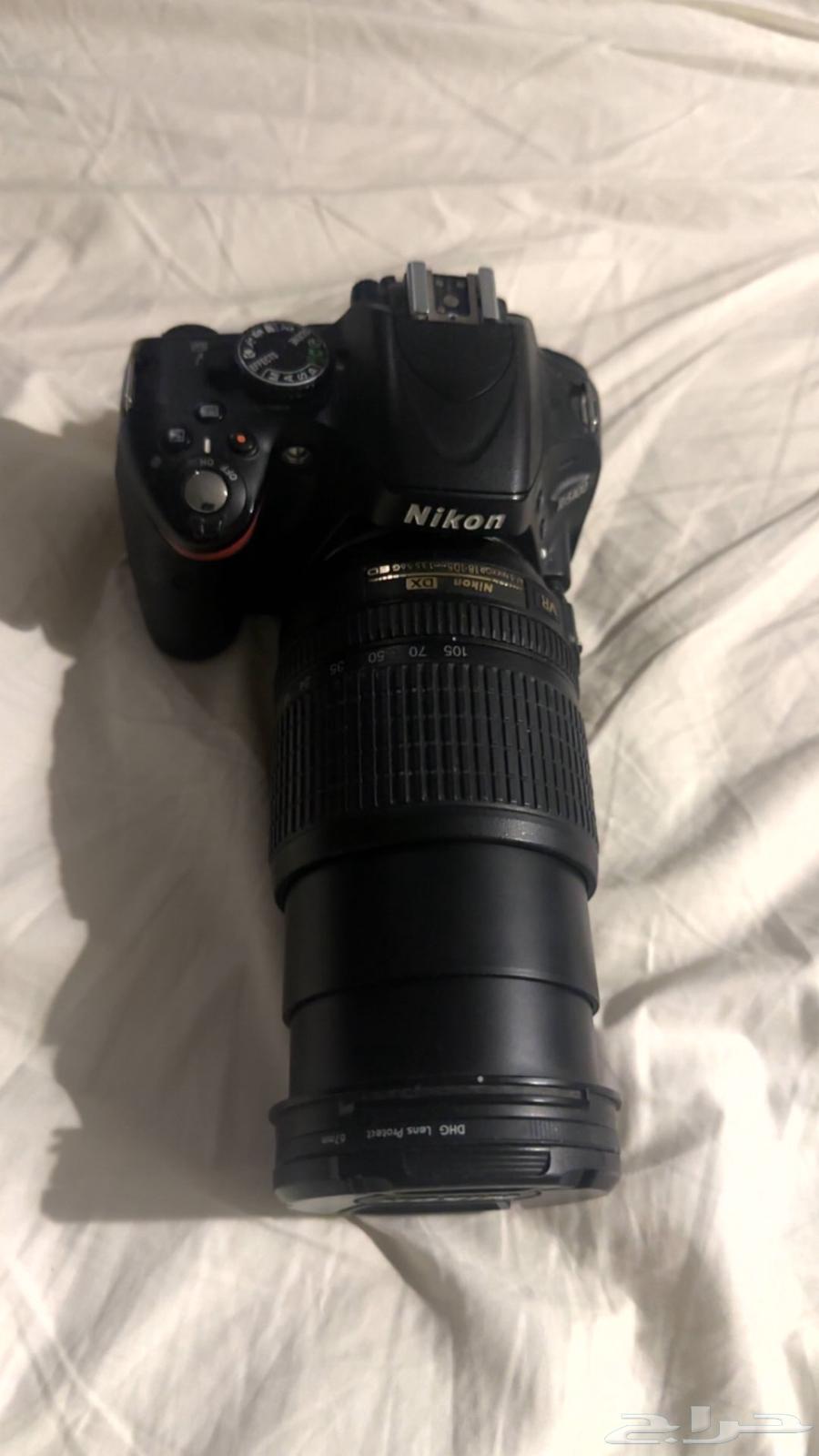 عدسة نيكون 18-105 نظيفه64500243137411112
