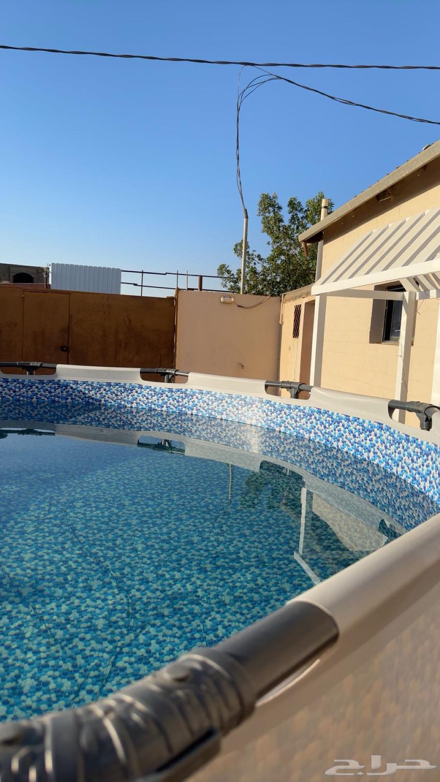 Large pool with filter and ladder 366 cm and height 122 cm64501604082305110
