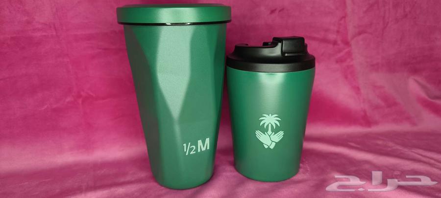 أكواب هاف مليون خضراء اليوم الوطني بارد وحار64493204961795110