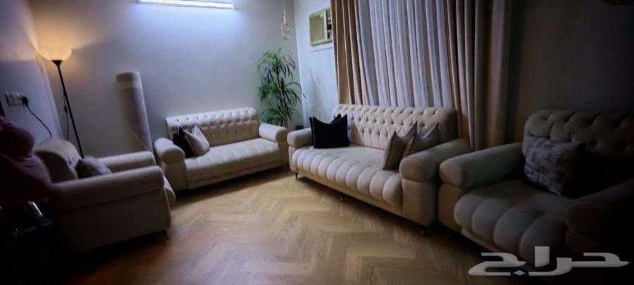 كنب اربع قطع 7 أشخاص نظيف جدا شبه جديد64502336832385112