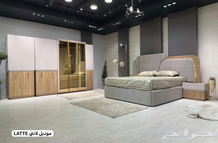 غرفة نوم 9 قطع تركي جديد بالكرتونة64498481192962114