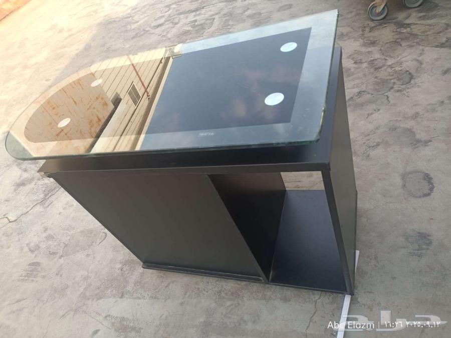 طاولة مكتب مستعملة   طاولة مكتب زجاج64497331339650113