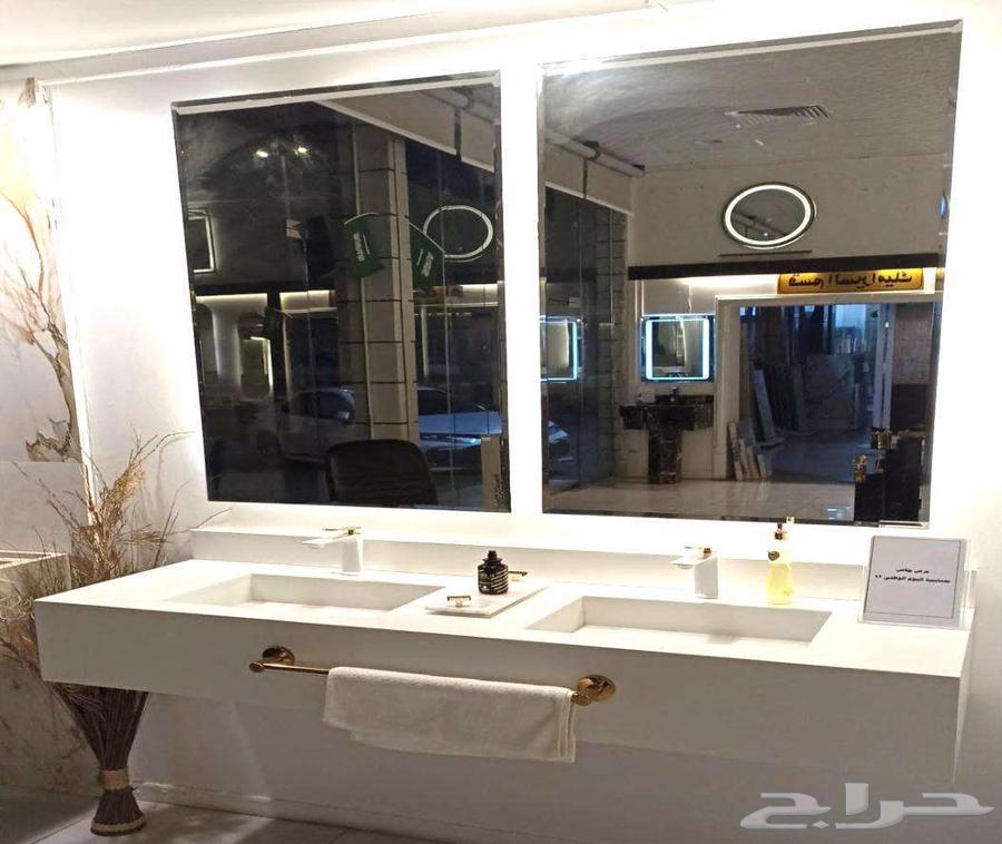 Detailing of marble sinks (natural - artificial)64147252094338112