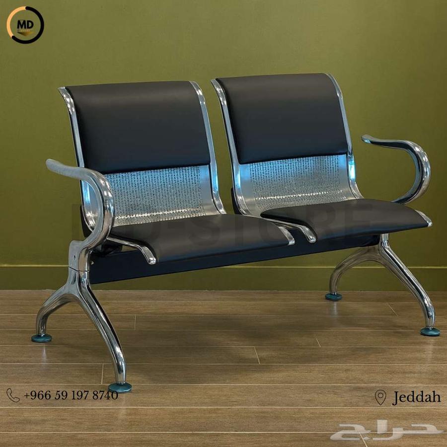 New leather waiting chairs for 3, 2, 4, 5 persons64498411193089110