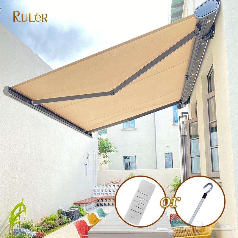 مظلة متحركة مع اضاءة LED - قماش اسباني ضمان 10 سنوات64509672909185112