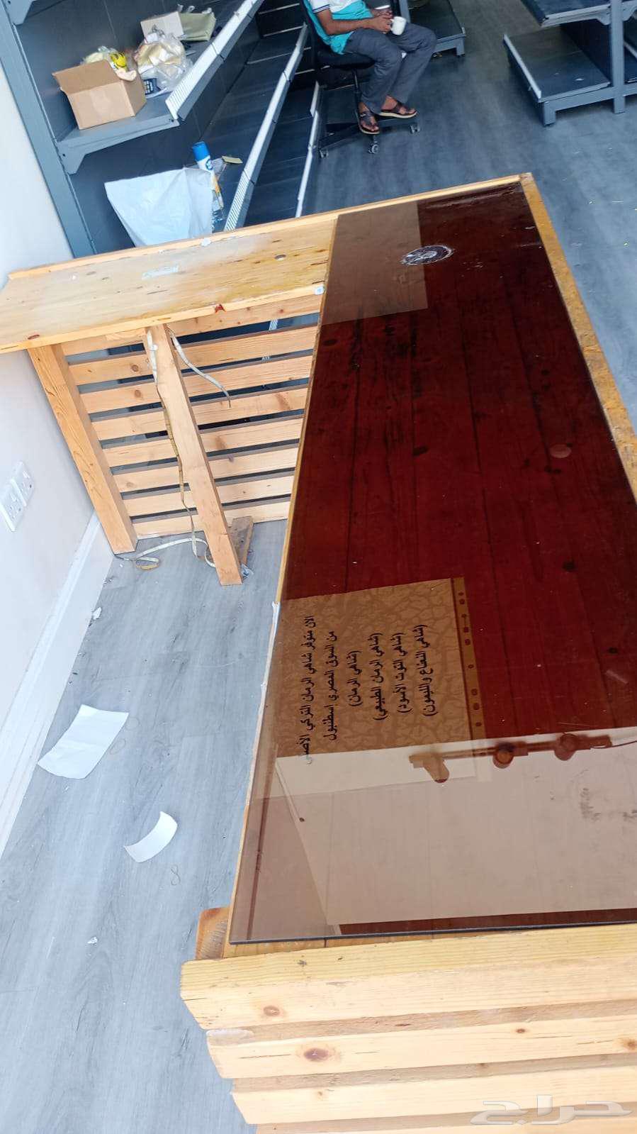 طاولة كاشير للبيع مستعجل64507192968322112