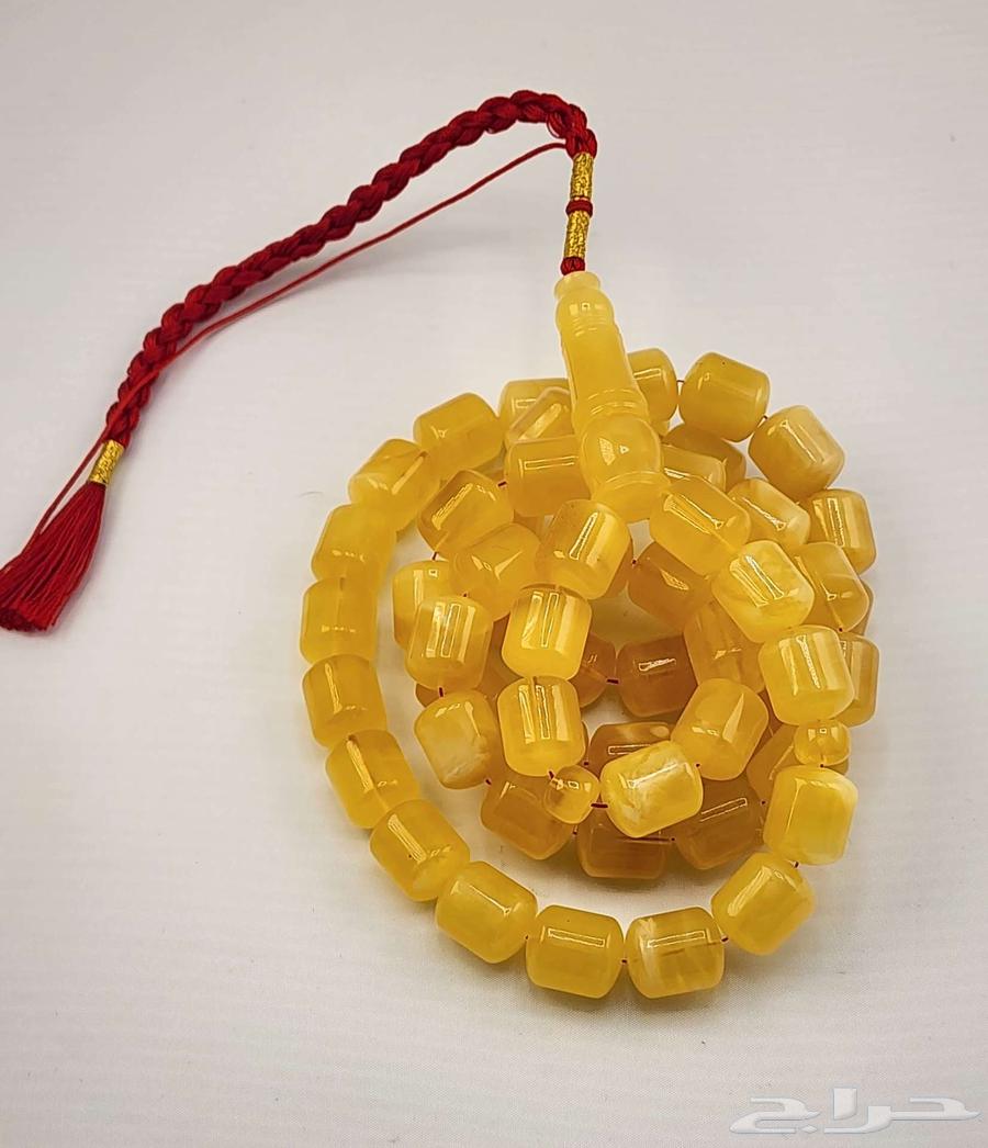 سبحة كهرمان طبيعي جامبو 103 جرام64505273507330114