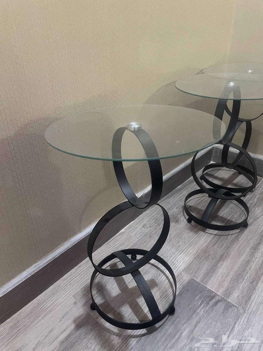 Glass and Black Serving Tables64508495167490110