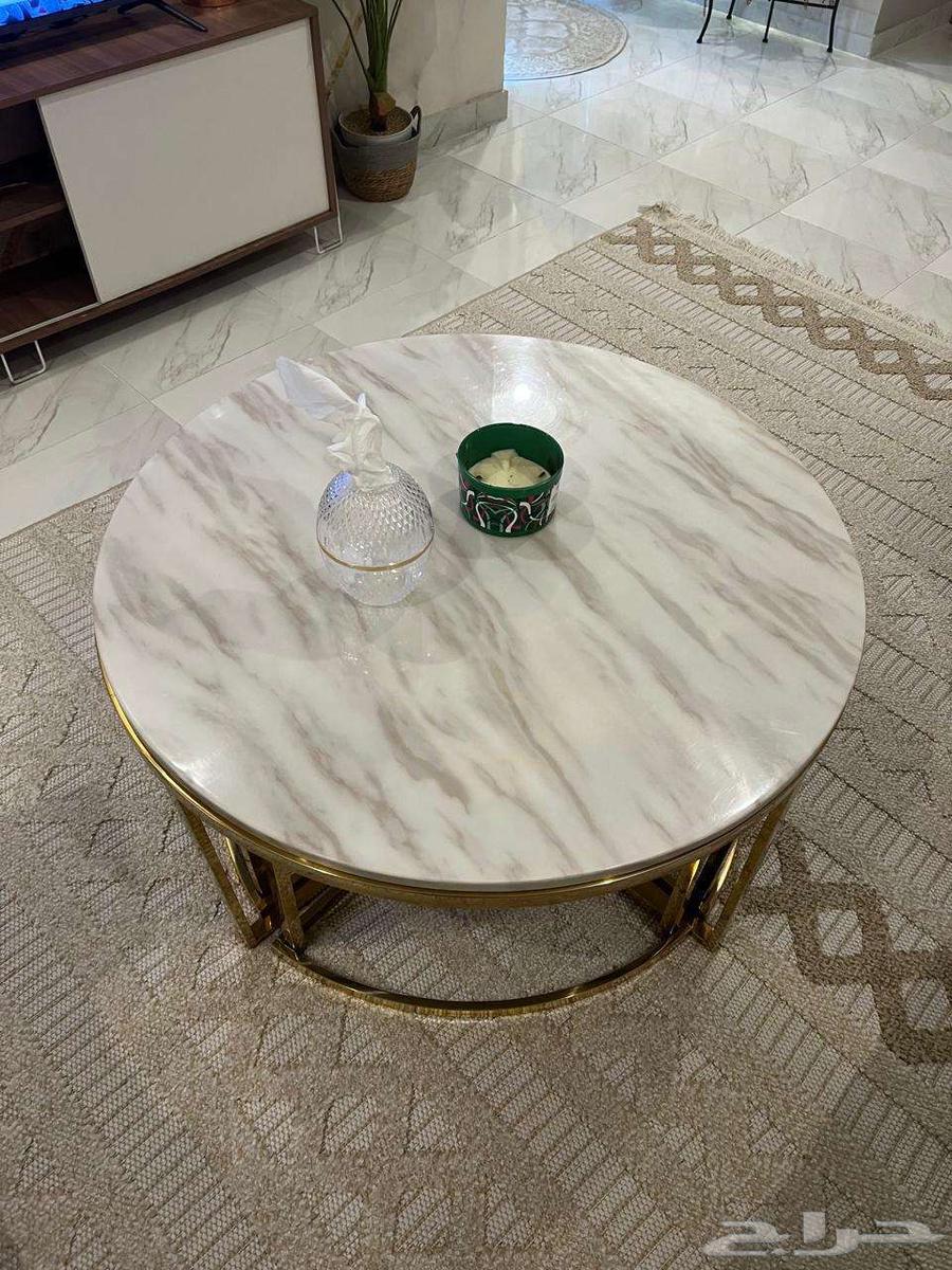 طاولة رخامية نظيفه جدا64508859677313110
