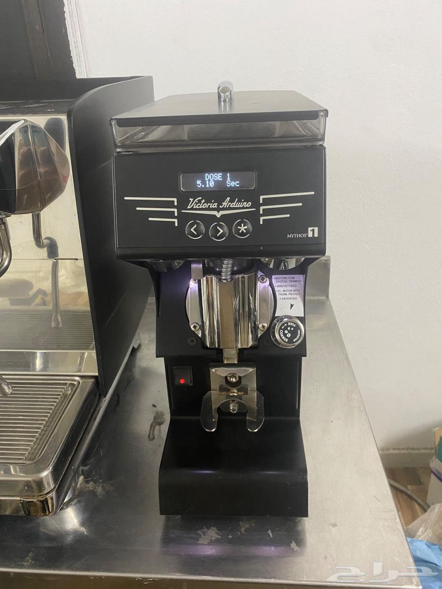 اسبريسو ماكينة قهوة ومطحنه فكتوريا اردنيو وايت ايجل64491687100547113