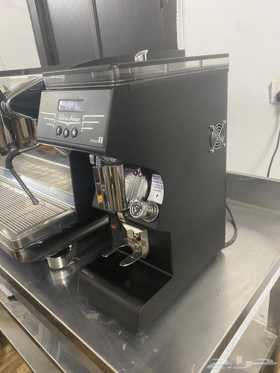 اسبريسو ماكينة قهوة ومطحنه فكتوريا اردنيو وايت ايجل64491687100547114