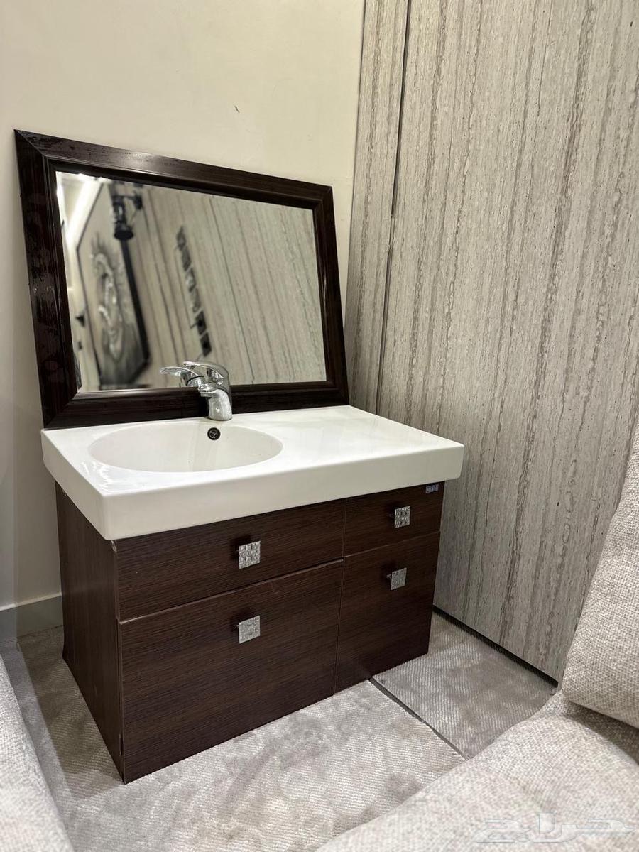 طاولة طعام ومغسلة يد خشب زان64511043678339112