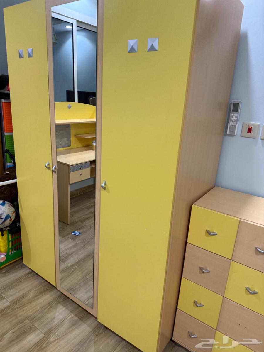 غرفه نوم للأطفال بحاله جديده64503801771650111