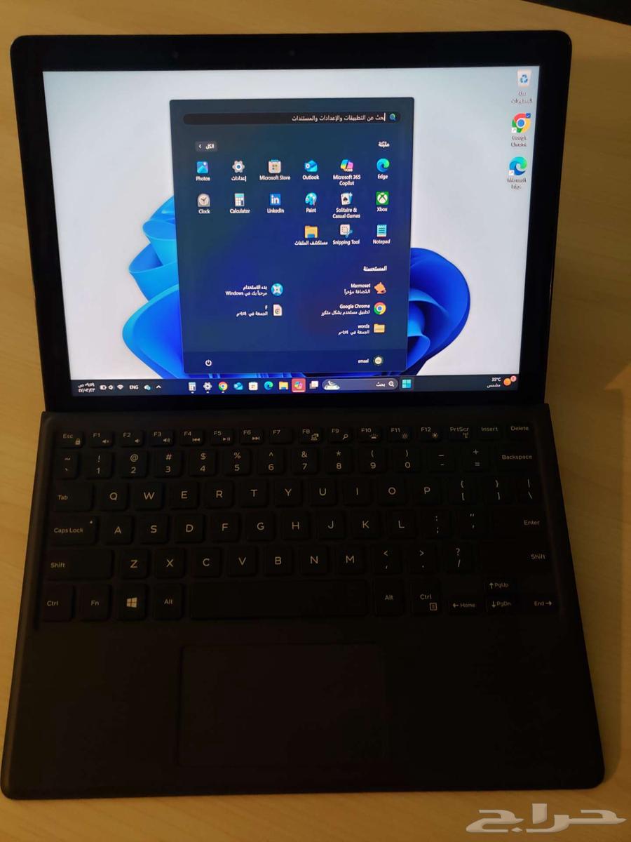 Dell 5290 بحالة ممتازة جهاز تابلت ولابتوب 2 1مشابه ل Surface64504777612289113