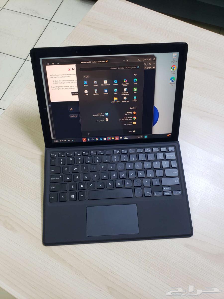 Dell 5290 بحالة ممتازة جهاز تابلت ولابتوب 2 1مشابه ل Surface64504777612289114