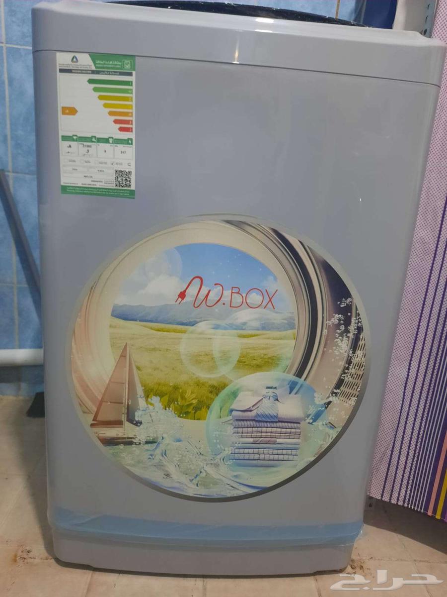 غسالة جديدة بالكرتونة مغلف بالنايلون 100064506232838147113