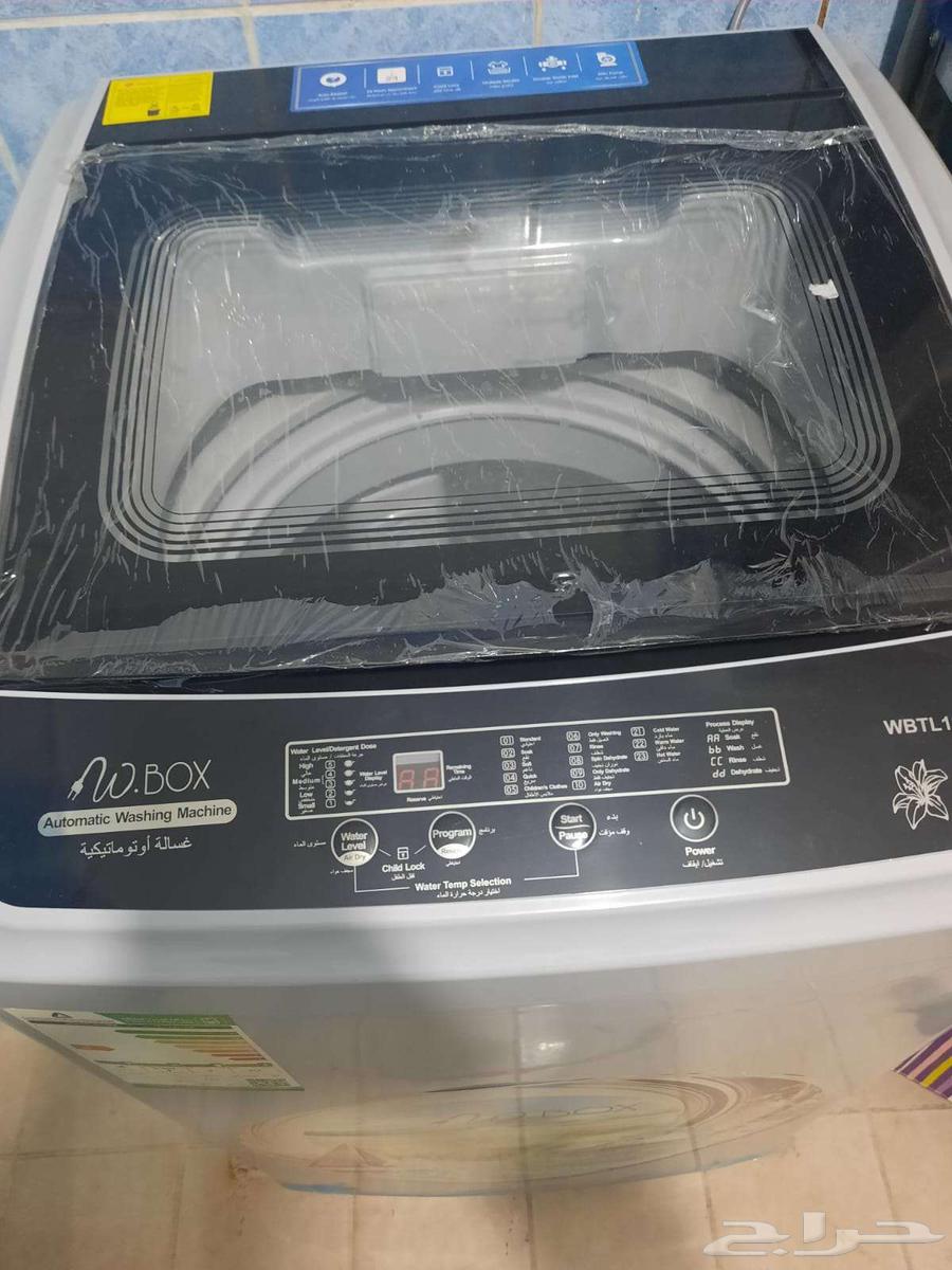 غسالة جديدة بالكرتونة مغلف بالنايلون 100064506232838147111