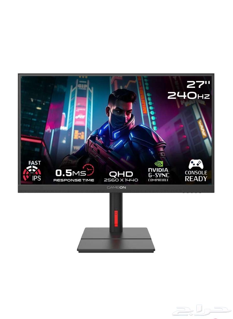 شاشة قيمنق 27 بوصة 240 mini led64509434306434110