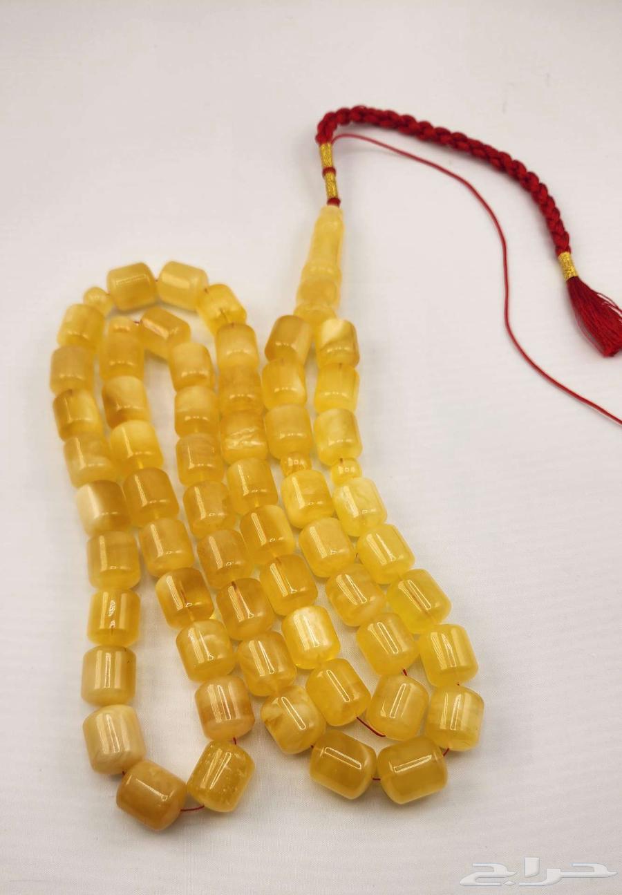 سبحة كهرمان طبيعي جامبو 103 جرام64505273507330113