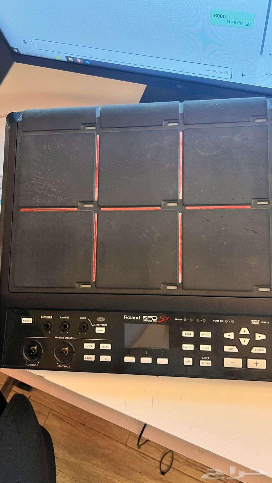 للبيع  درمز إلكتروني Roland SPD-SX مستعمل64511057610115110