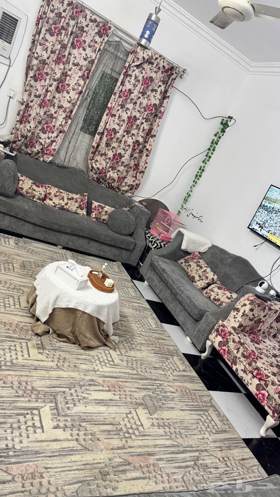 كنب انتريه 3 كنبات  2 كرسي   2 كرسي نوم64503912211202110