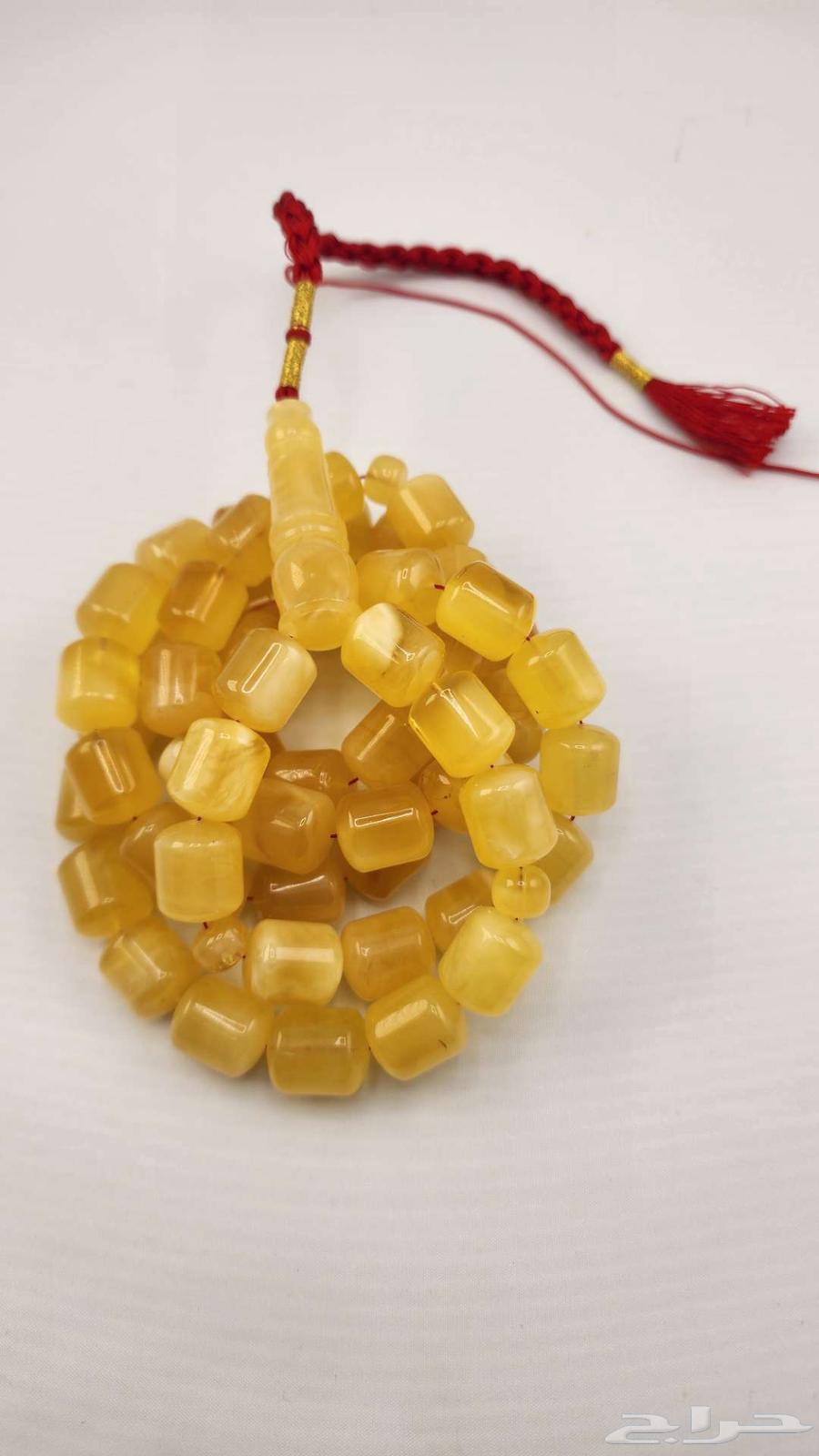 سبحة كهرمان طبيعي جامبو 103 جرام64505273507330110