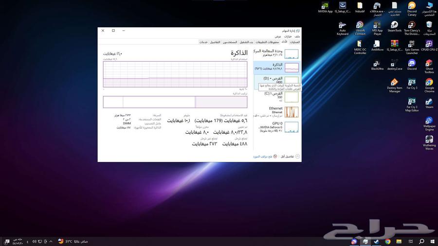 للبيع بي سي (pc) 1650GTX64511199264515112