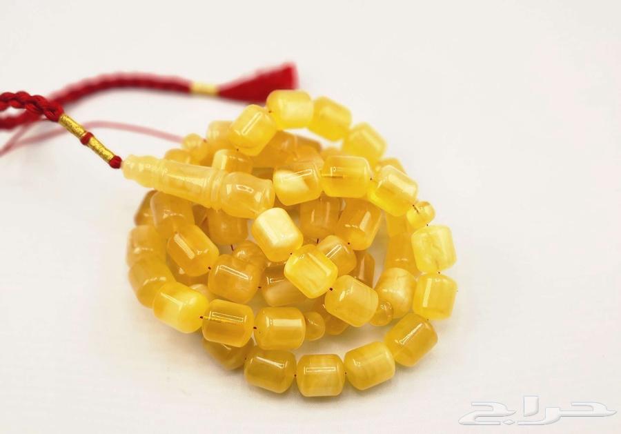 سبحة كهرمان طبيعي جامبو 103 جرام64505273507330111