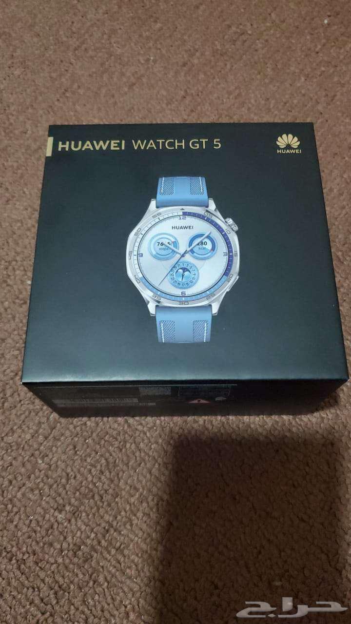 ساعة هواوي جي تي GT5 جديدة64516672506370110