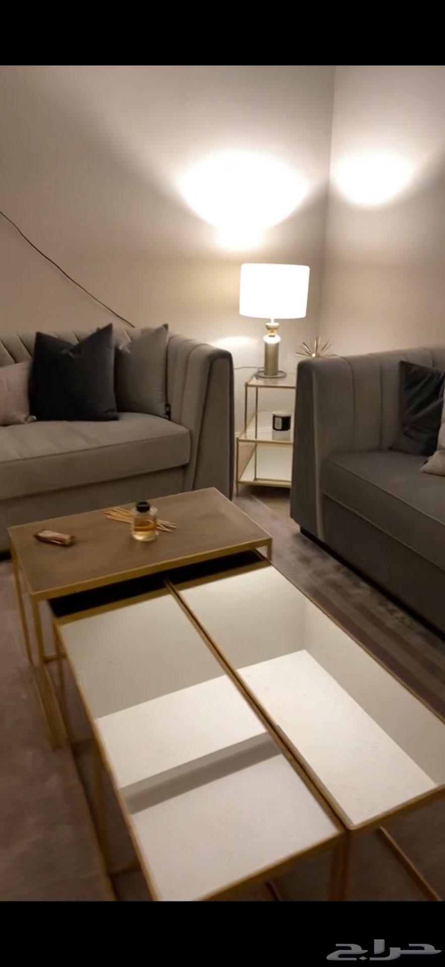 كنب من محل دايز للاثاث استخدام قليل جدا يعتبر جديد64513355001602112