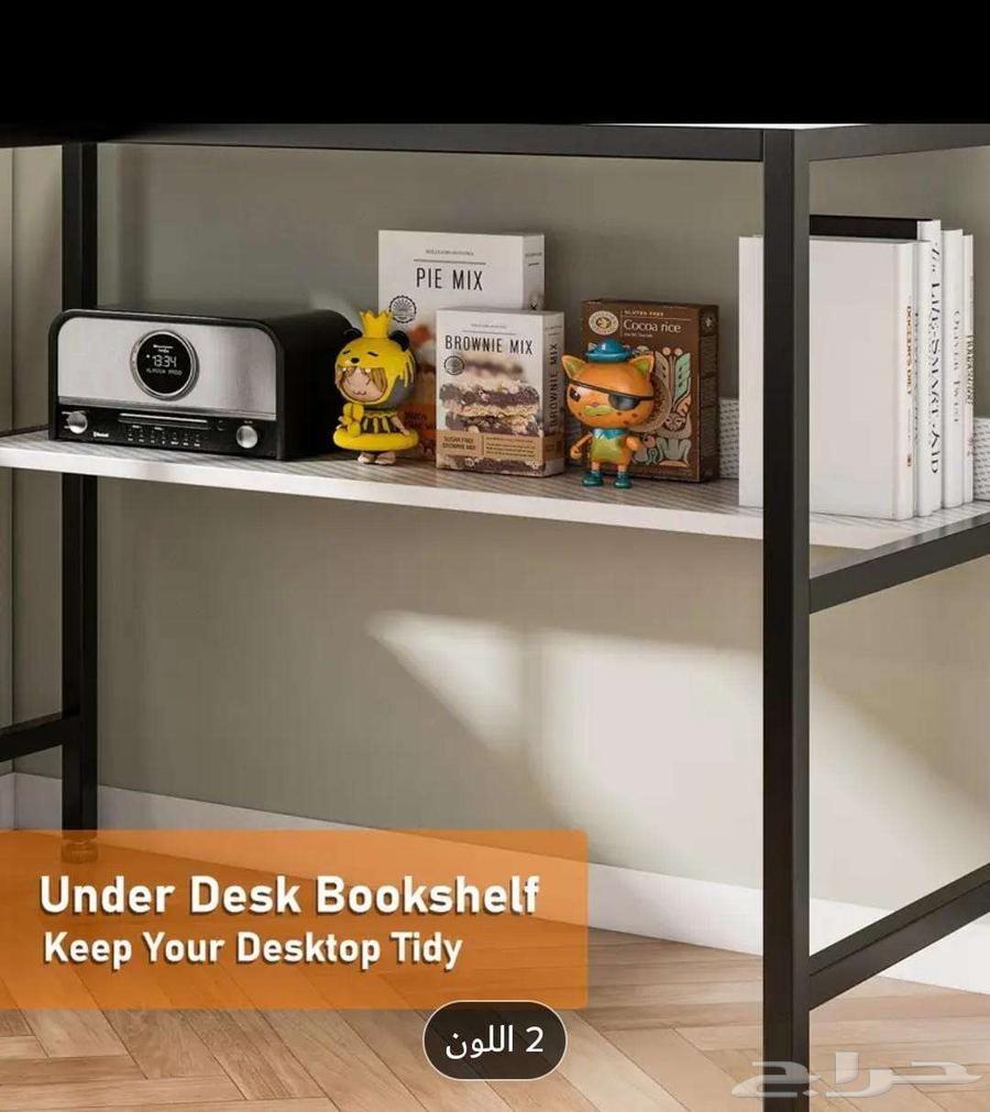 مكتبه طاولة مكتب كبير على حرف U مقاسات 180 100 7564517462965763111